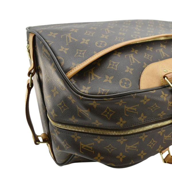 LOUIS VUITTON Eole 50 Monogram Canvas Rolling Luggage Bag Brown