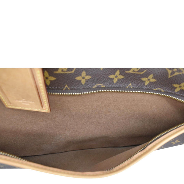 LOUIS VUITTON Eole 50 Monogram Canvas Rolling Luggage Bag Brown