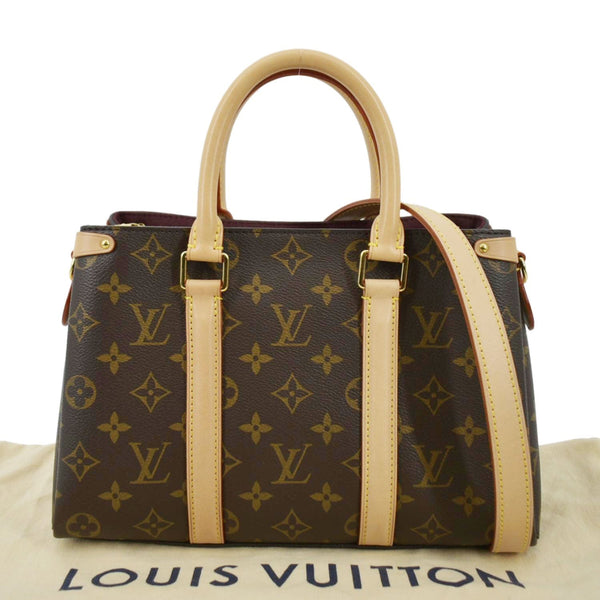 LOUIS VUITTON Soufflot BB Monogram Canvas Shoulder Crossbody Bag Brown
