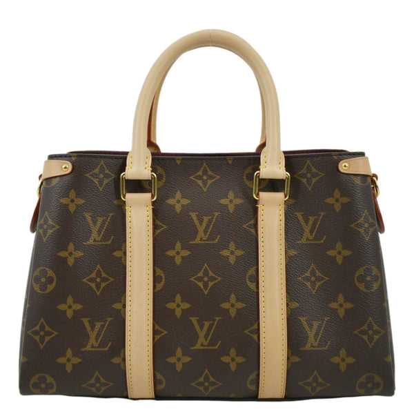 LOUIS VUITTON Soufflot BB Monogram Canvas Shoulder Crossbody Bag Brown