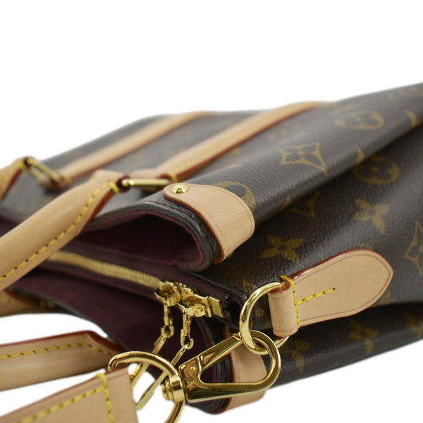 LOUIS VUITTON Soufflot BB Monogram Canvas Shoulder Crossbody Bag Brown