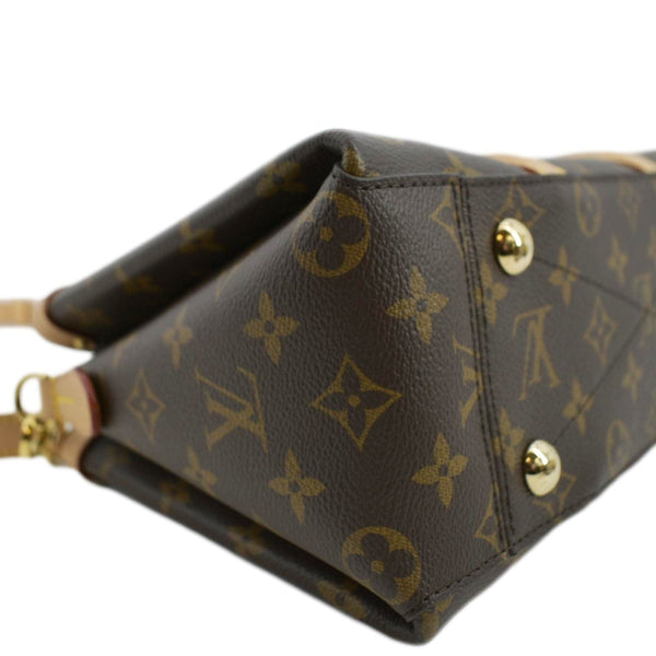 LOUIS VUITTON Soufflot BB Monogram Canvas Shoulder Crossbody Bag Brown