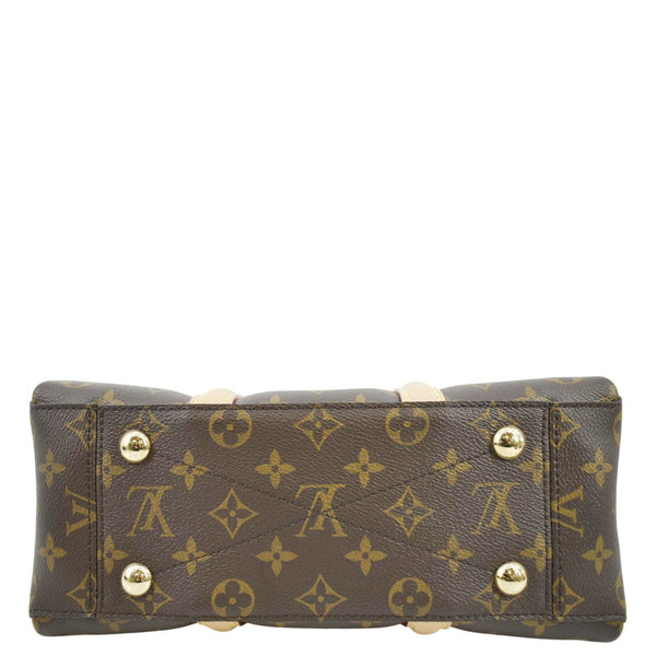 LOUIS VUITTON Soufflot BB Monogram Canvas Shoulder Crossbody Bag Brown