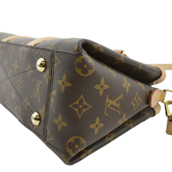 LOUIS VUITTON Soufflot BB Monogram Canvas Shoulder Crossbody Bag Brown