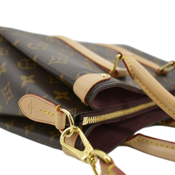 LOUIS VUITTON Soufflot BB Monogram Canvas Shoulder Crossbody Bag Brown