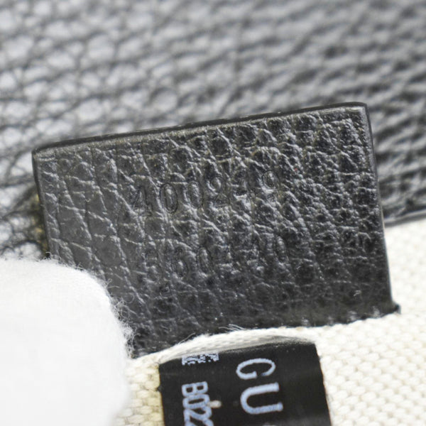 GUCCI Dionysus Small Leather Shoulder Bag Black 400249