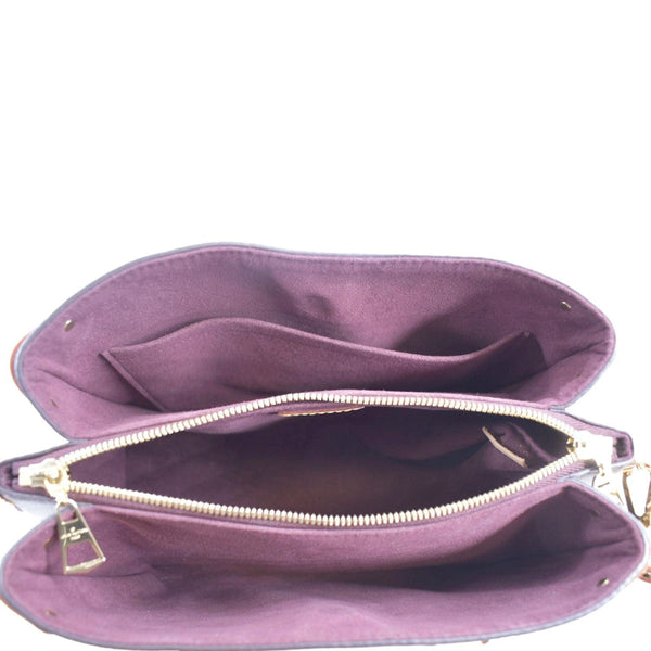 LOUIS VUITTON Soufflot BB Monogram Canvas Shoulder Crossbody Bag Brown