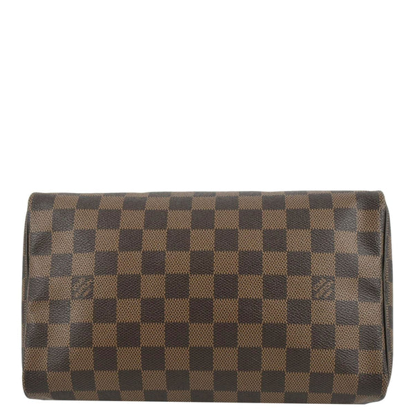LOUIS VUITTON Speedy 25 Damier Ebene Satchel Bag Brown