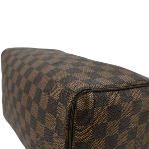 LOUIS VUITTON Speedy 25 Damier Ebene Satchel Bag Brown