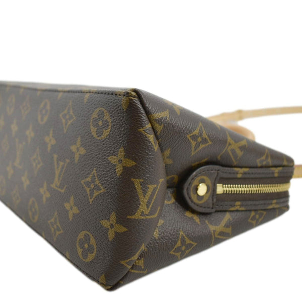 LOUIS VUITTON Petit Palais Monogram Canvas Shoulder Bag Brown