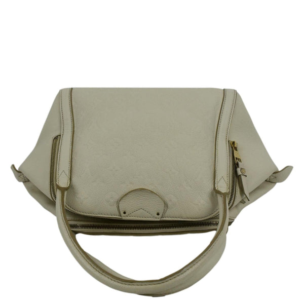 LOUIS VUITTON Marais MM Empreinte Leather Hobo Bag Ivory