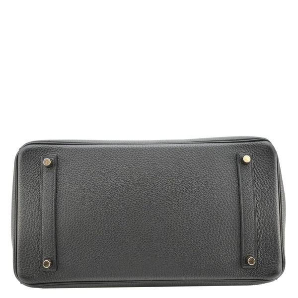 HERMES Birkin 35 Togo Leather Tote Bag Black