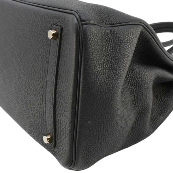 HERMES Birkin 35 Togo Leather Tote Bag Black