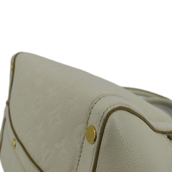 LOUIS VUITTON Marais MM Empreinte Leather Hobo Bag Ivory