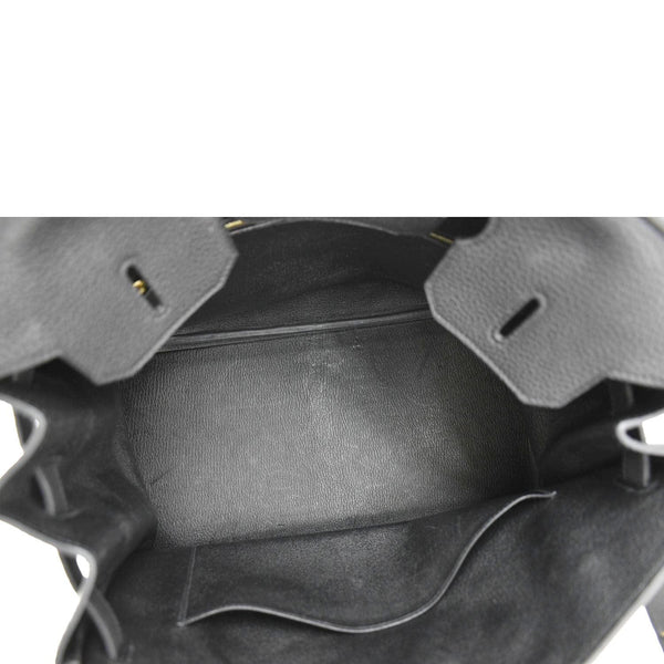 HERMES Birkin 35 Togo Leather Tote Bag Black