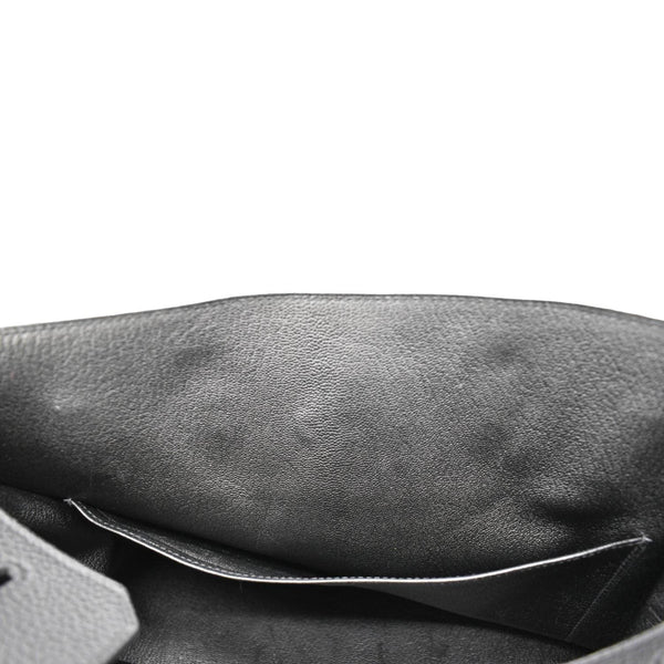 HERMES Birkin 35 Togo Leather Tote Bag Black