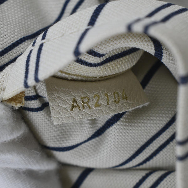 LOUIS VUITTON Marais MM Empreinte Leather Hobo Bag Ivory