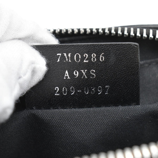 FENDI Diagonal Medium FF Zucca Canvas Camera Case Crossbody Bag Black