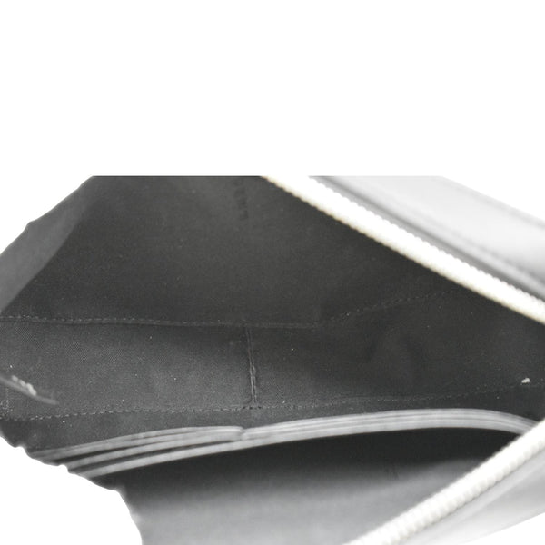 FENDI Diagonal Medium FF Zucca Canvas Camera Case Crossbody Bag Black