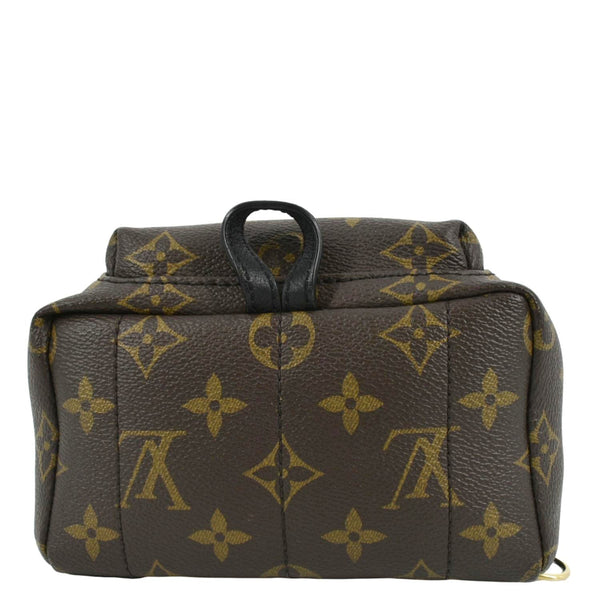 LOUIS VUITTON Palm Springs Mini Monogram Canvas Backpack Brown