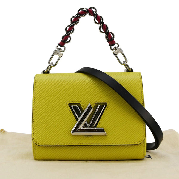 LOUIS VUITTON Twist PM Epi Leather shoulder handbag - front view