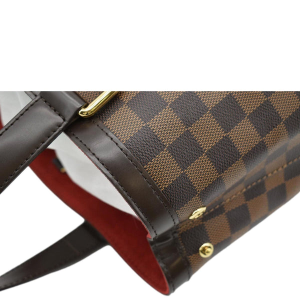 LOUIS VUITTON Hampstead PM Damier Ebene Shoulder Bag Brown
