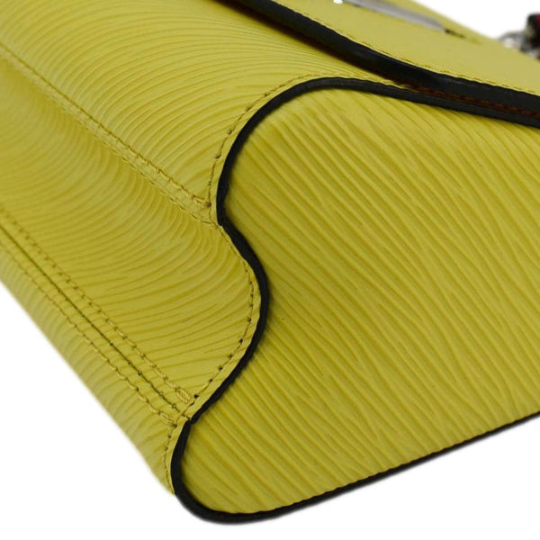 LOUIS VUITTON Twist PM Epi Leather Crossbody bag bottom side
