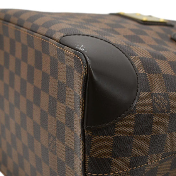 LOUIS VUITTON Hampstead PM Damier Ebene Shoulder Bag Brown