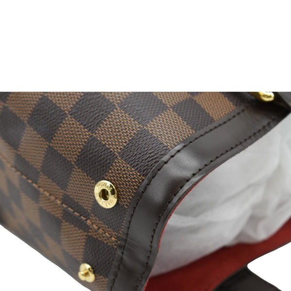 LOUIS VUITTON Hampstead PM Damier Ebene Shoulder Bag Brown