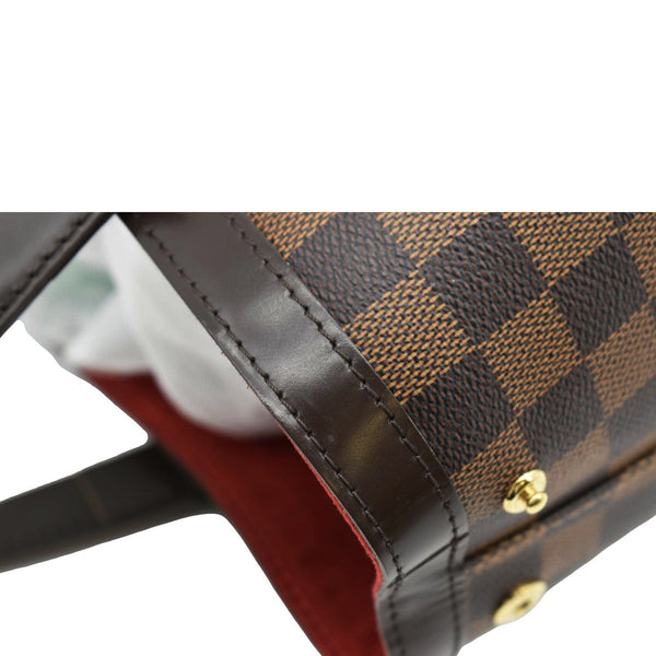 LOUIS VUITTON Hampstead PM Shoulder Bag Brown corner look