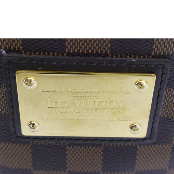 LOUIS VUITTON Hampstead PM Damier Ebene Shoulder Bag Brown