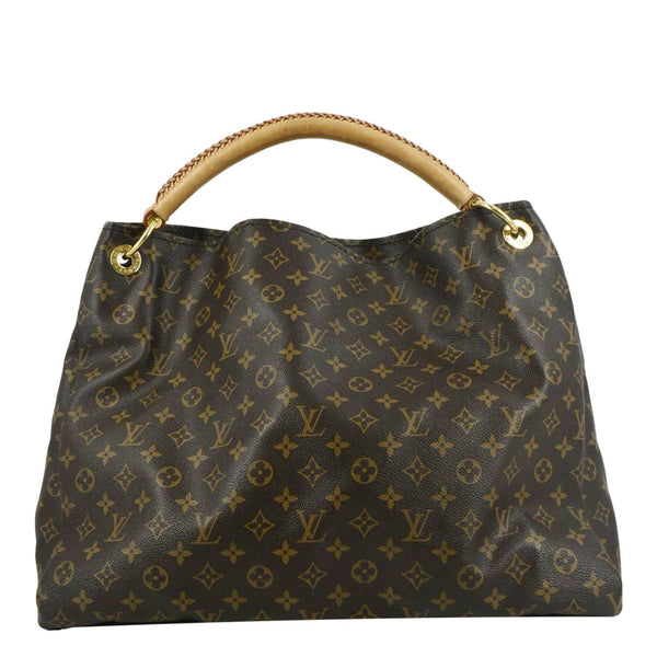LOUIS VUITTON Artsy GM Monogram Canvas Hobo Bag Brown