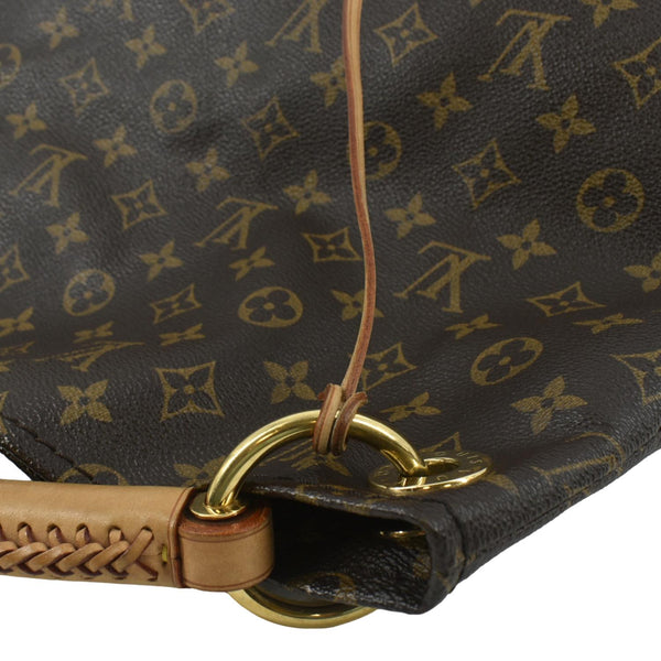 LOUIS VUITTON Artsy GM Monogram Canvas Hobo Bag Brown