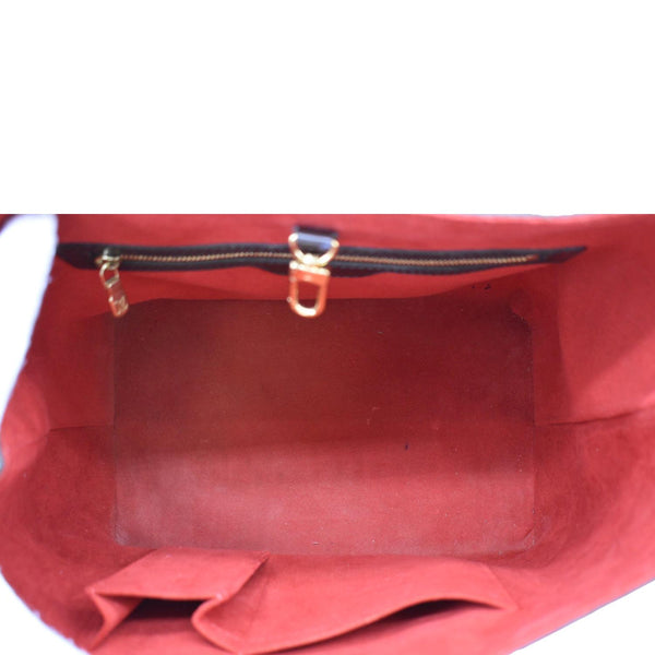 LOUIS VUITTON Hampstead PM Damier Ebene Shoulder Bag Brown