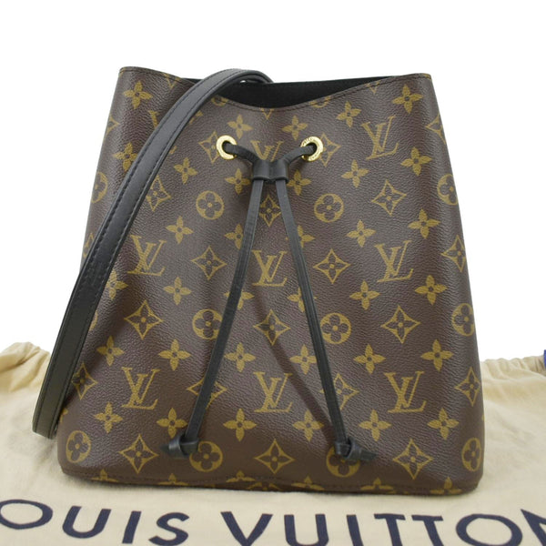 LOUIS VUITTON Neonoe Monogram Canvas Shoulder Bag Brown