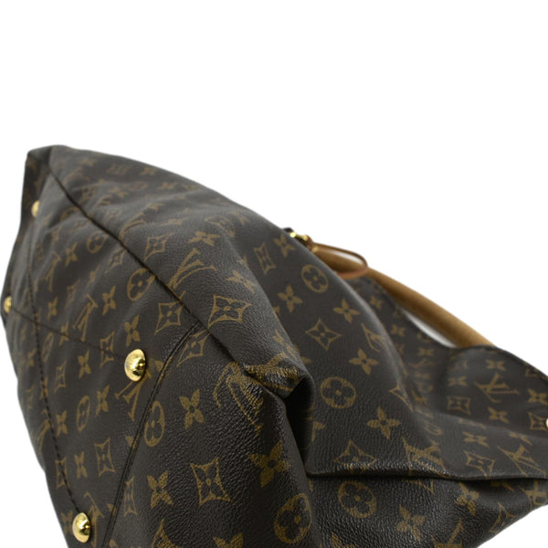 LOUIS VUITTON Artsy GM Monogram Canvas Hobo Bag Brown