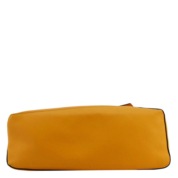 LOEWE Puzzle Leather Shoulder Bag Yellow