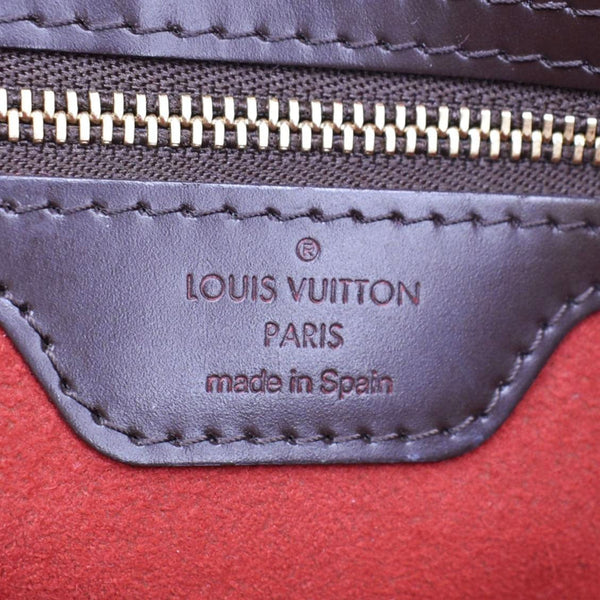 LOUIS VUITTON Hampstead PM Damier Ebene Shoulder Bag Brown
