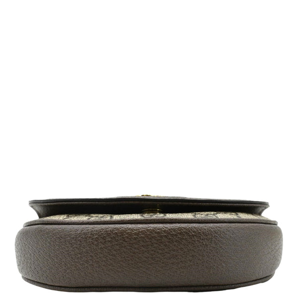 GUCCI Ophidia Mini GG Supreme Canvas Shoulder Bag Beige 757309