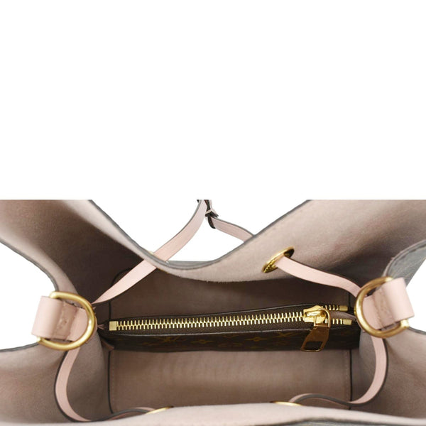 LOUIS VUITTON Neonoe MM Monogram Canvas Shoulder Bag Brown