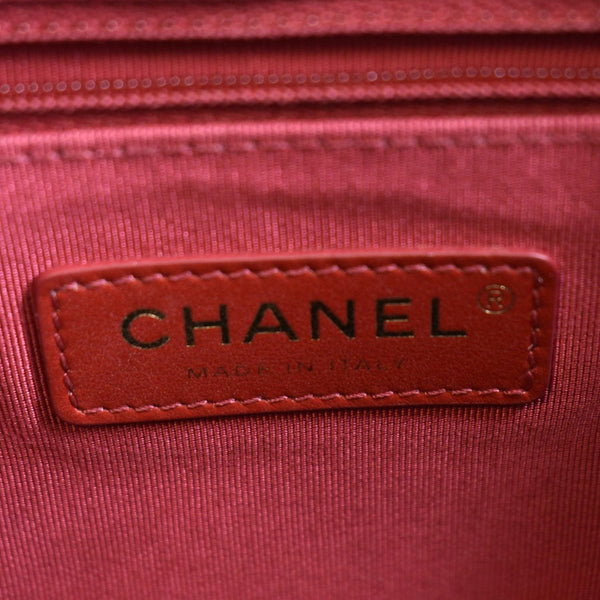 CHANEL Large A Real Catch Quilted Leather Shopping Tote Bag Black