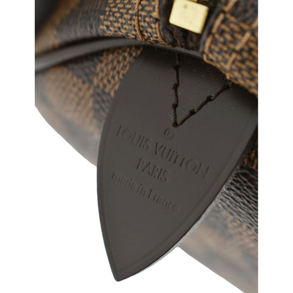 LOUIS VUITTON Speedy 30 Damier Ebene Satchel Bag Brown