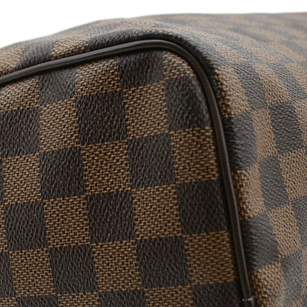 LOUIS VUITTON Speedy 30 Damier Ebene Satchel Bag Brown