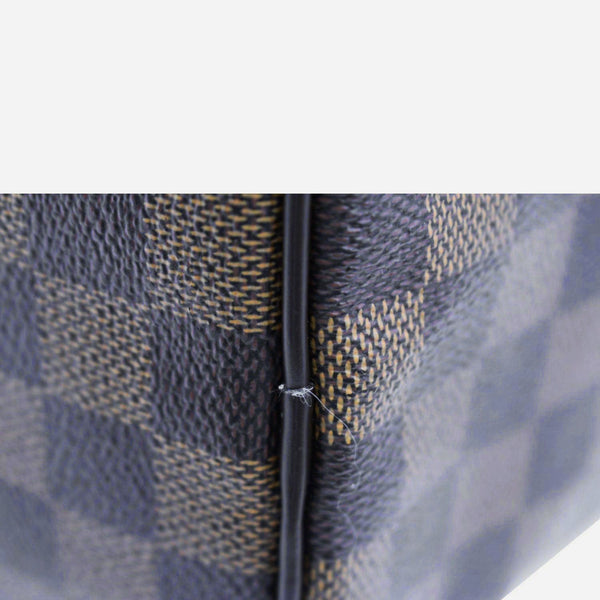 LOUIS VUITTON Speedy 30 Damier Ebene Satchel Bag Brown