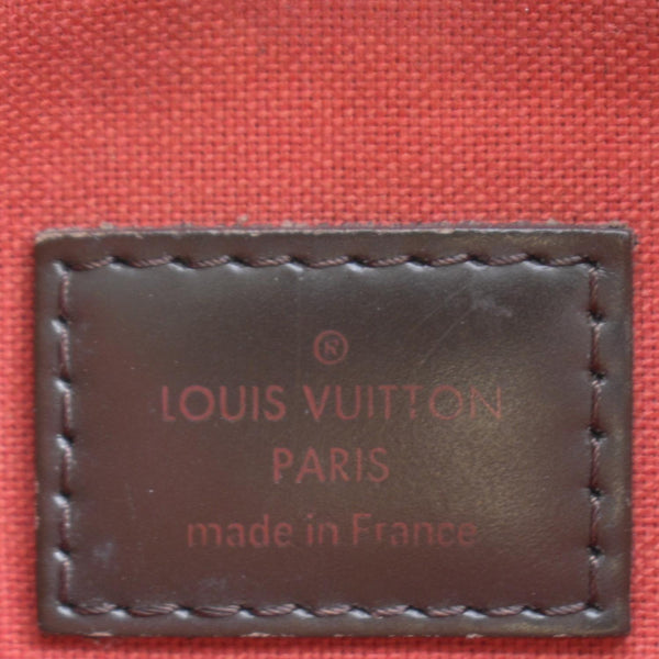 LOUIS VUITTON Bloomsbury PM Damier Ebene Crossbody Bag Brown