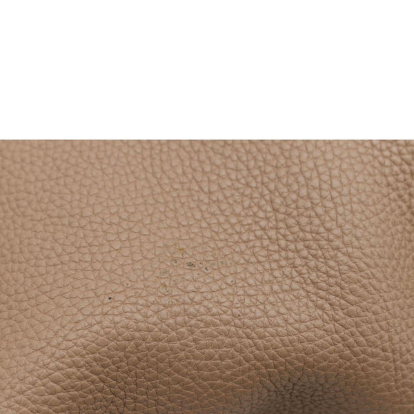 GUCCI Soho Large Pebbled Leather Hobo Shoulder Bag Tan 536194