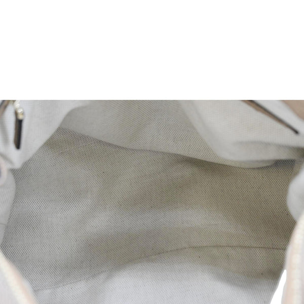 GUCCI Soho Large Pebbled Leather Hobo Shoulder Bag Tan 536194