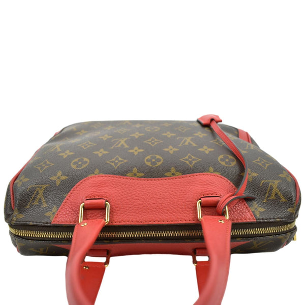 LOUIS VUITTON Retiro NM Monogram Canvas 2Way Shoulder Bag Red