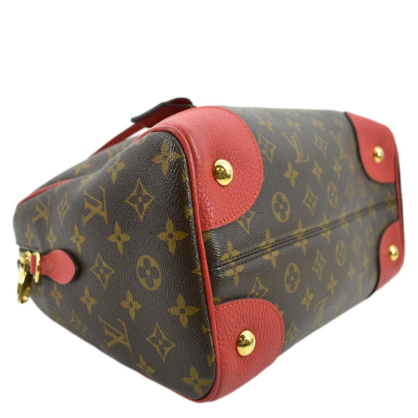LOUIS VUITTON Retiro NM Monogram Canvas 2Way Shoulder Bag Red