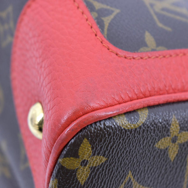 LOUIS VUITTON Retiro NM Monogram Canvas 2Way Shoulder Bag Red